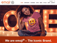 Tablet Screenshot of emoji.com